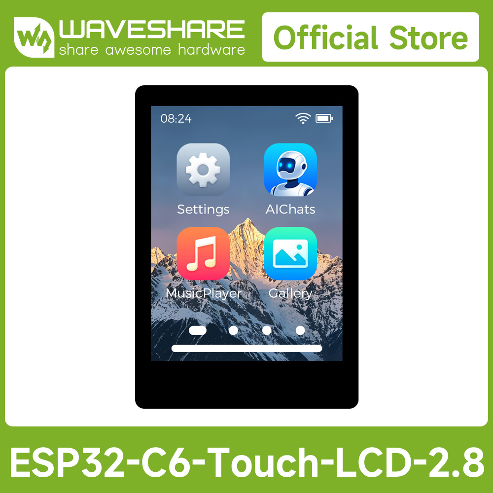 Waveshare ESP32-C6 2.8inch IPS - Doit Esp32 recension och pris