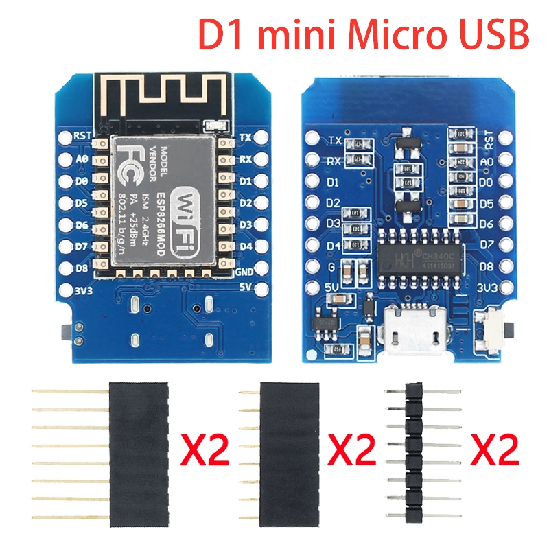 Micro USB/Type-C USB WeMos D1  - Nodemcuv2 recension och pris