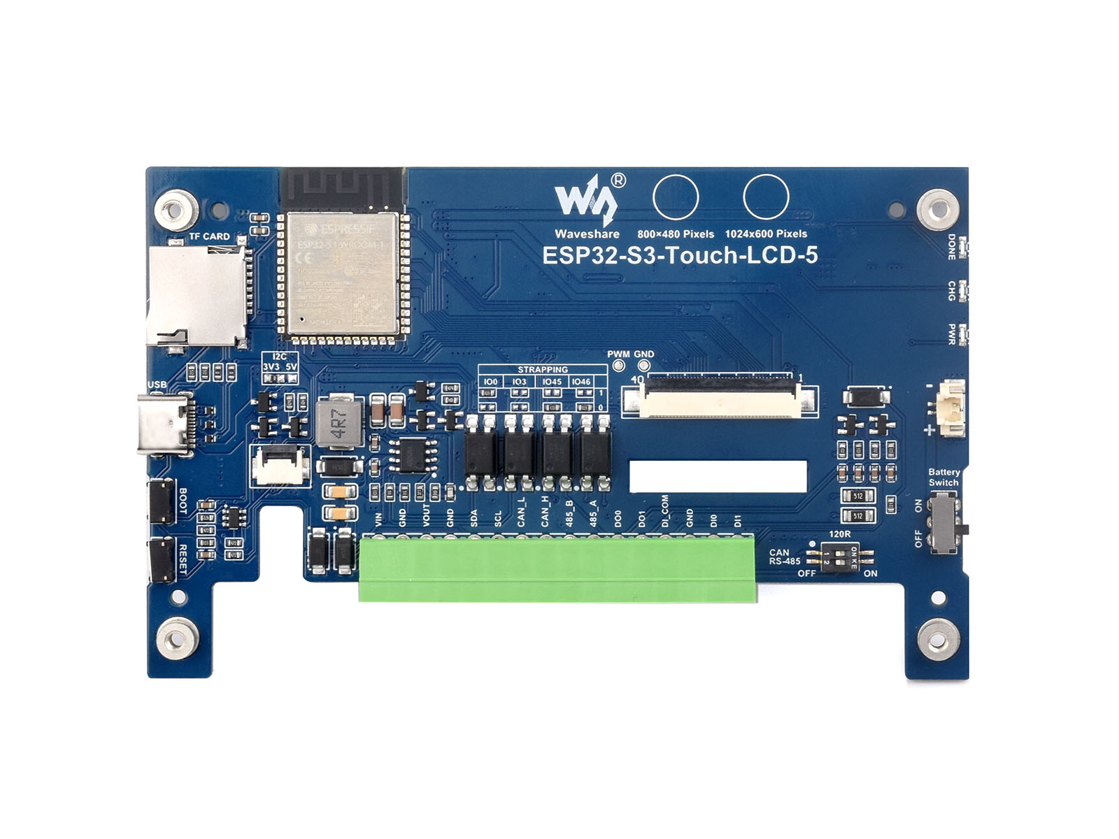 Waveshare ESP32-S3 5inch Capac - Doit Esp32 recension och pris