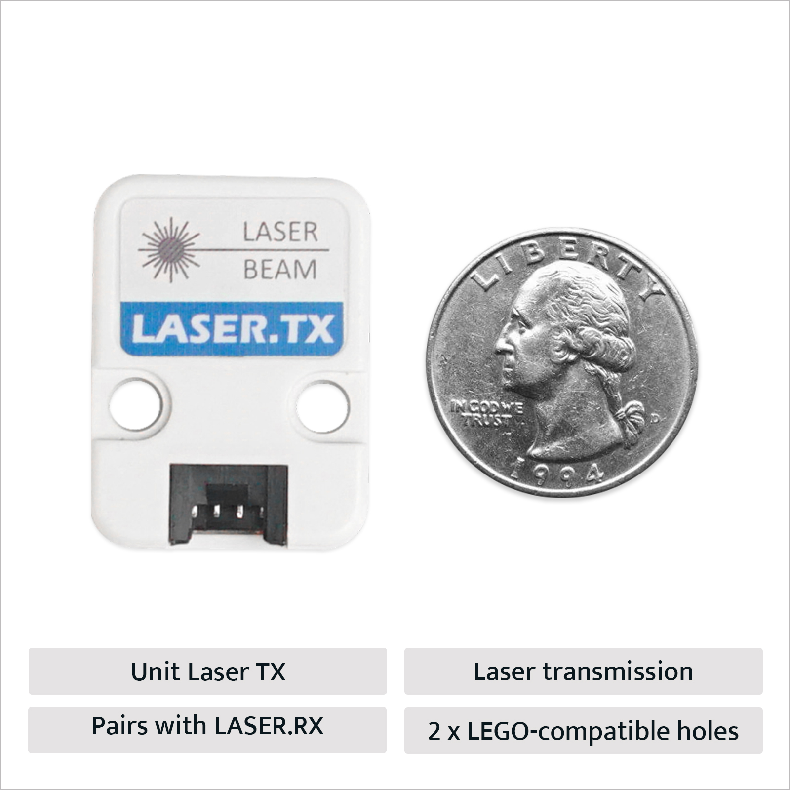 M5Stack Official Laser.Tx - a  - M5Stack Core2 recension och pris