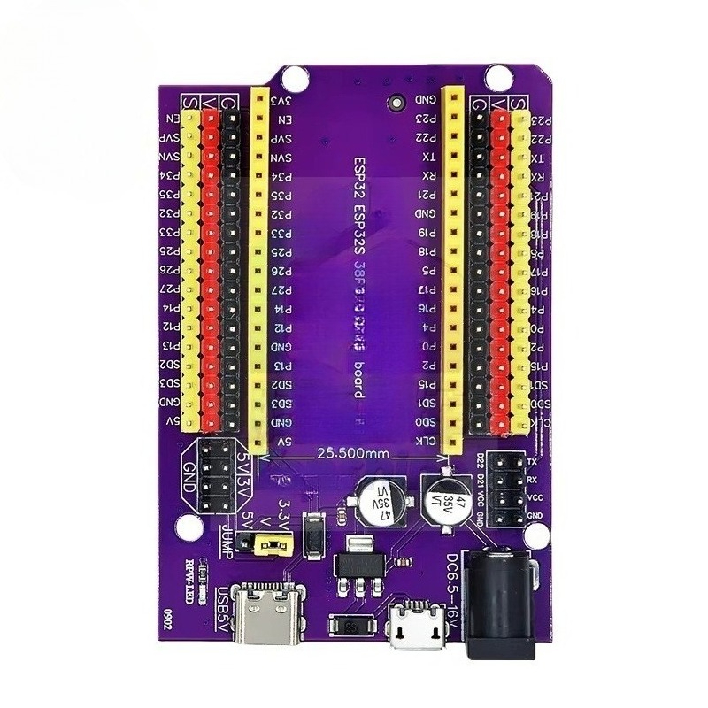 For ESP32S 38Pin Purple Expans - Nodemcu 32S recension och pris